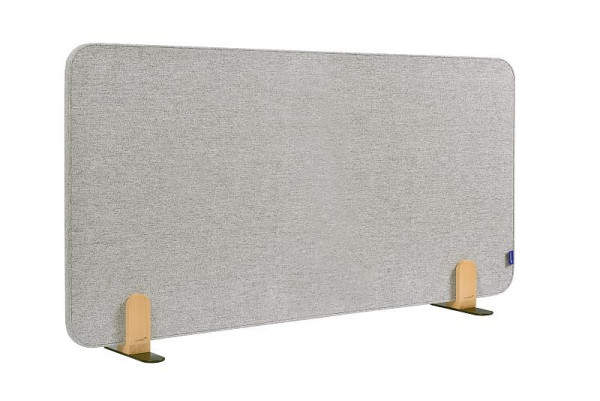 Legamaster ELEMENTS akustisk bordsvägg 60x120cm lugn grå inkl 2 fästen, 7-209831