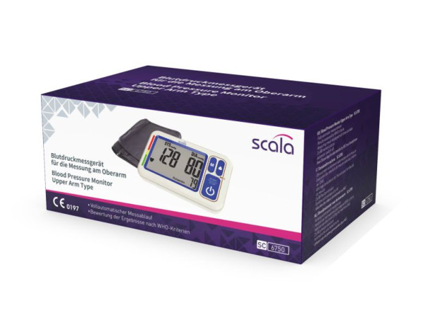Scala SC 6750 blodtrycksmätare för överarm NFC, 06750