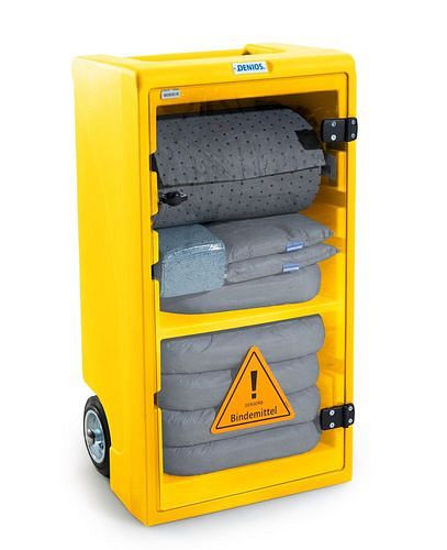 DENSORB Mobile Emergency Set, pärm i gul Caddy Small, Universal, 290-815