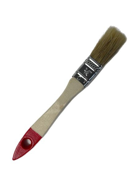 VaGo-Tools Lackborste, glasyr, målarpensel, platt pensel, kinesisk borst, 20 mm, PU: 6 st, 190-000-6_vx