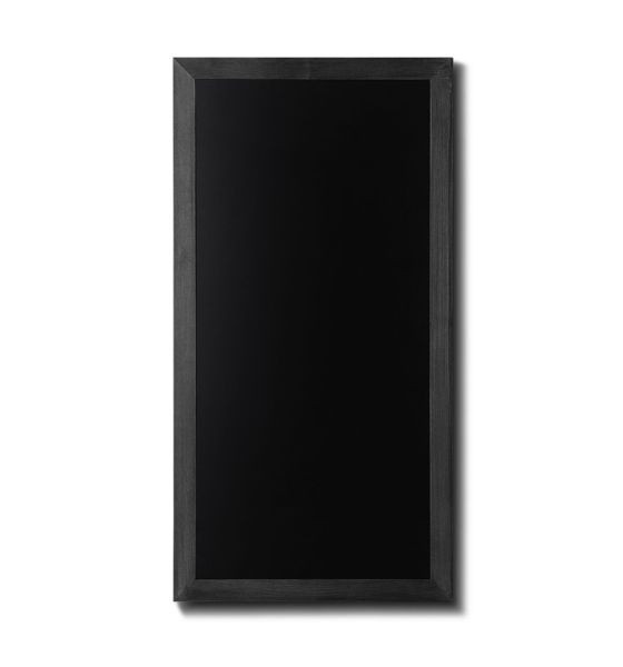 Showdown Displayer svarta tavlan i trä, platt ram, svart, 56x100, CHBBL56x100