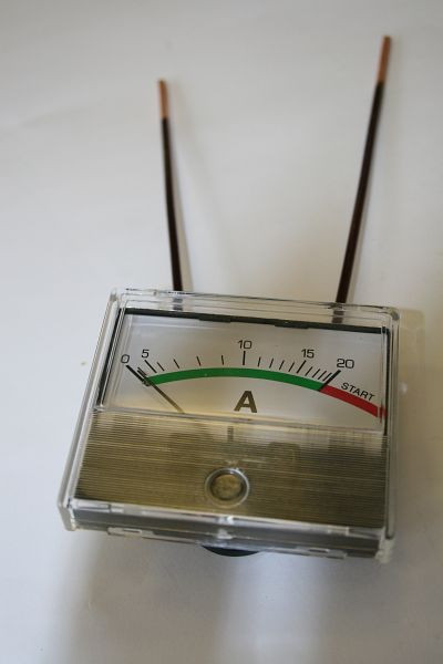 ELMAG amperemeter 0-20 A 70x60mm för EUROSTART 250, 9505293