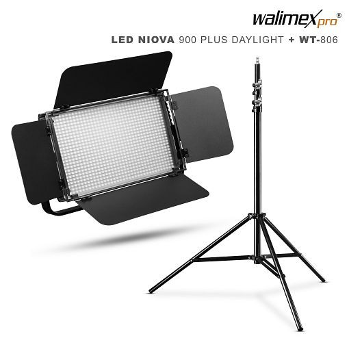 Walimex pro LED Niova 900 Plus dagsljus + WT-806, 22819