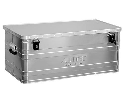DENIOS aluminiumlåda klassisk, utan staplingshörn, 142 liters volym, 254-864