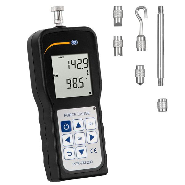 PCE Instruments dynamometer, mätområde: 0 - 200 N, PCE-FM 200
