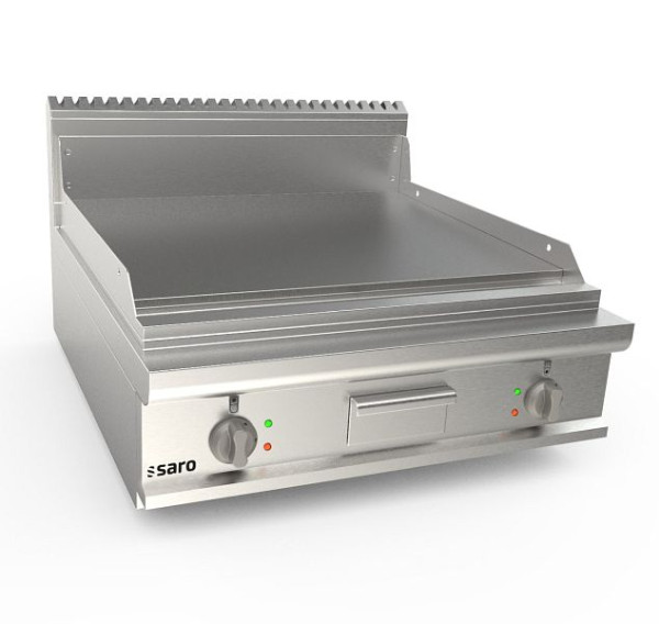 Saro elektrisk grillplatta 800mm bred bord slät LQ, 423-8710