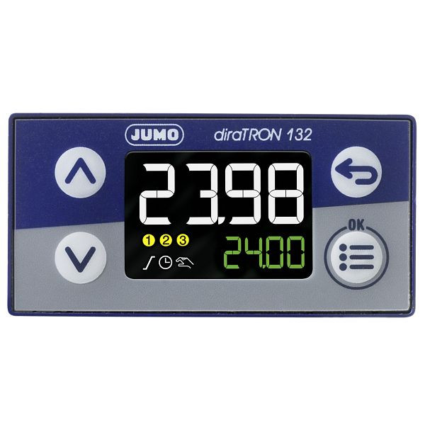 JUMO kompakt styrenhet för installation av kontrollpanel, (48x24 mm), AC 110 till 240 V, 00680779