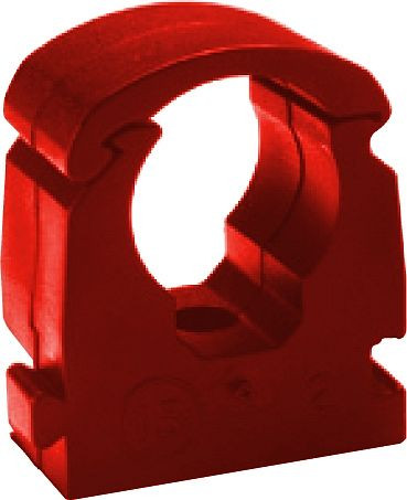 AEROTEC rörklämma ytterdiameter 28 mm röd, 2012057JG