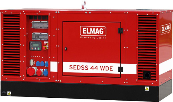 ELMAG kraftgenerator SEDSS 14WDE, med KUBOTA-motor D1703M (ljudisolerad), 53475