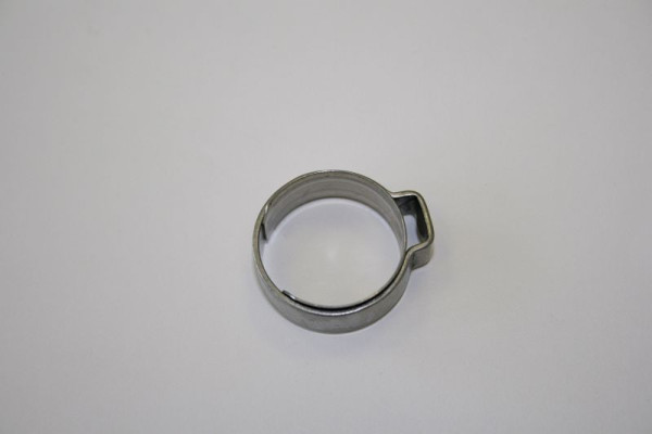 OETIKER 1-öra klämma med insatsring, 9,5 mm (rostfritt stål), 42159