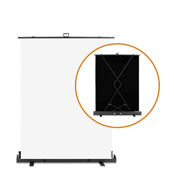 Walimex pro roll-up panel bakgrund vit 155x200, 23075