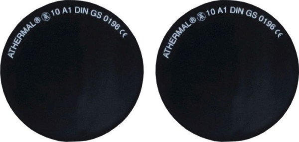 ELMAG svetsglasögonlins DIN 9, 50x2 mm rund, 55373