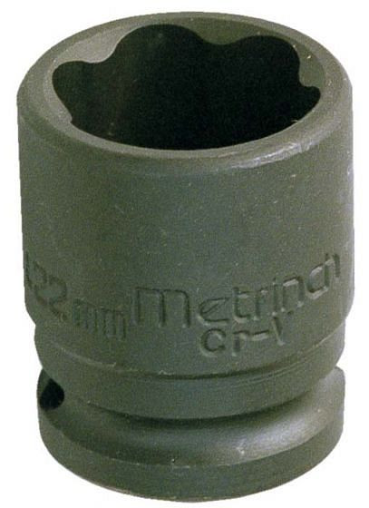 Metrinch 1/2&quot; Impact Socket 16mm och 5/8&quot;, MET-2216