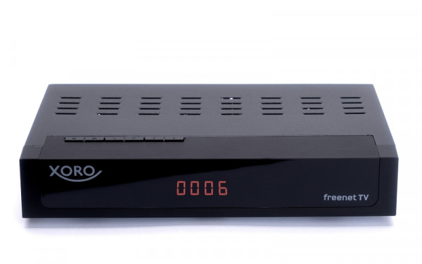 XORO Hybrid Receiver för digital antenn (HEVC DVB-T / T2) och kabel-TV (DVB-C), HRT 8770 TWIN, PU: 10 stycken, SAT100582