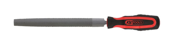 KS Tools halvrund fil, form E, 200mm, cut1, 157.0125