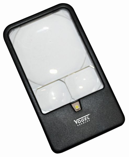 Vogel Germany LED-upplyst förstoringsglas, 3x / 5x / 7x, 601230