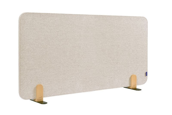 Legamaster ELEMENTS akustisk bordsvägg 60x120cm mjuk beige inkl 2 fästen, 7-209834