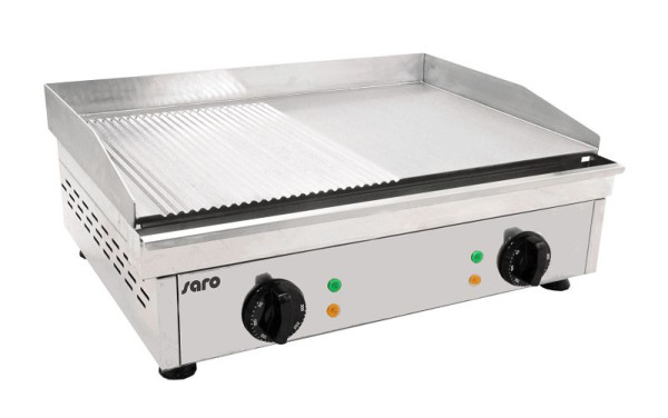 Saro grillplatta (räfflad + slät) modell FRY TOP GM 610 M, 172-3205