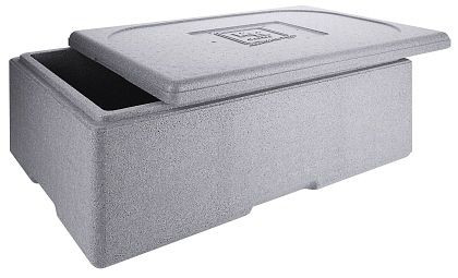 Contacto Thermobox EPS GN 1/1, 29 l 60 x 40 x 24,5 cm, grå, 6832/240