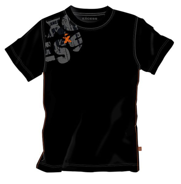 Excess T-shirt svart, storlek: XS, 021-1-41-51-BLA-XS