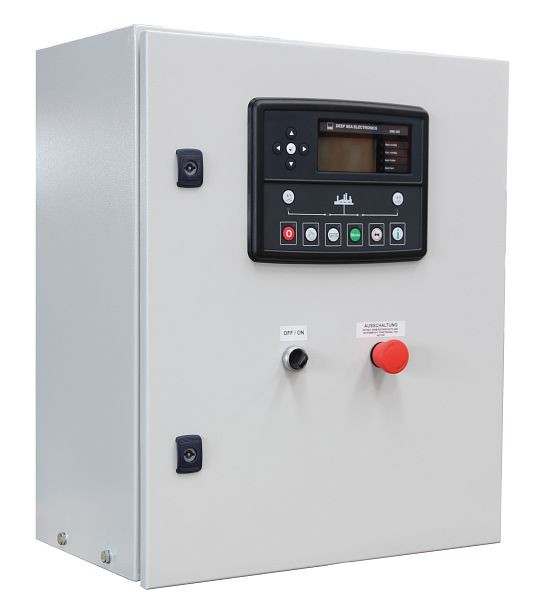 ELMAG ATS Panel DSE 335 upp till 40 kVA = 60A, automatisk strömavbrottsdetektering, 53629
