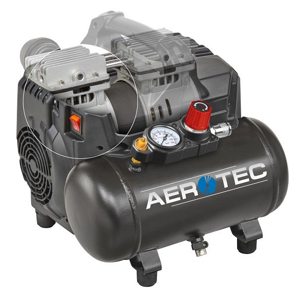 AEROTEC SUPERSIL 6 oljefri - 230 V tyst kompressor, 2010261