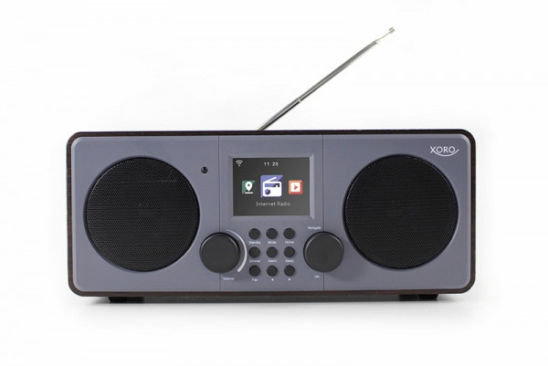 XORO Stereo Internet DAB + / FM-radio, DAB 600 IR V3, PU: 4 delar, XOR400901