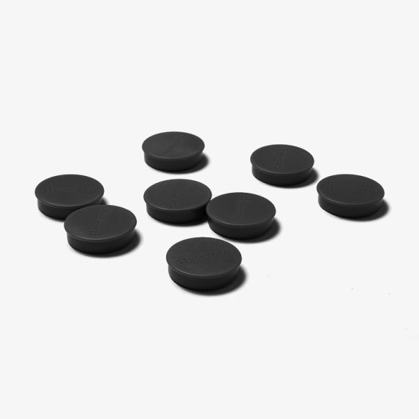 Showdown visar magneter 35 mm / svart, 8-pack, MAGNETS35BLACK