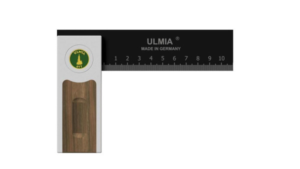 Ulmia precisionsfyrkant, 150 mm, Alu-Line, 196.237
