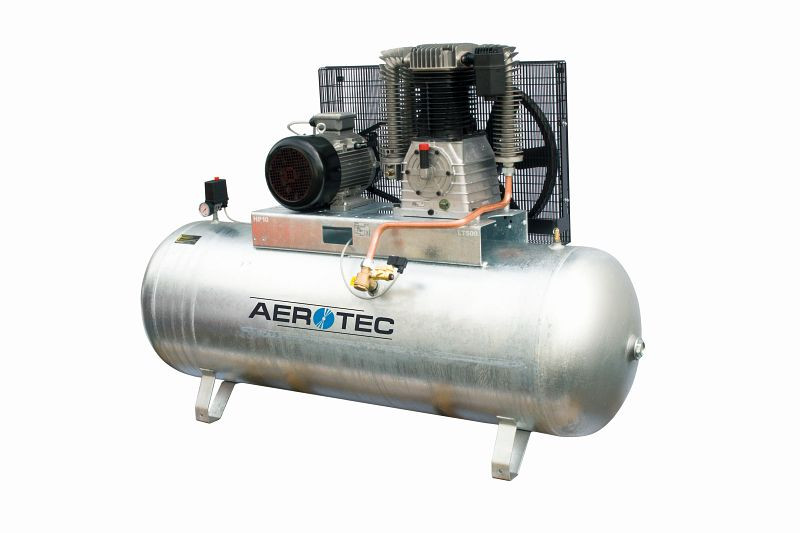 AEROTEC 1100-500 Z PRO - 10 bar inkl ST-krets galvaniserad oljesmord kompressor, 2005324