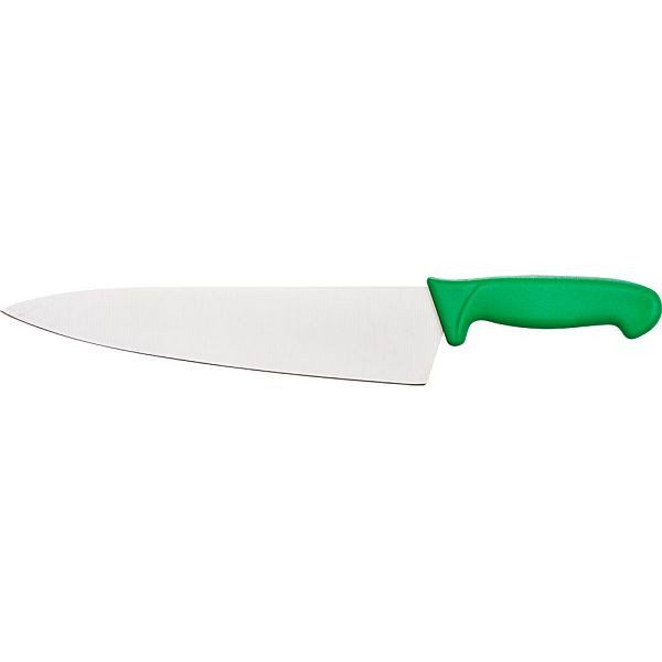 Stalgast kockkniv Premium, HACCP, grönt handtag, rostfritt stålblad 26 cm, MS2412260