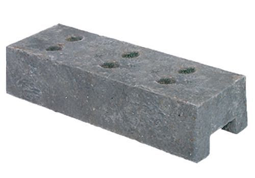 DENIOS fot för tomt staket, tillverkad av betong, 249-338
