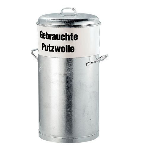 DENIOS lock för uppsamlingsbehållare med en volym på 100 liter, galvaniserad, 164-738