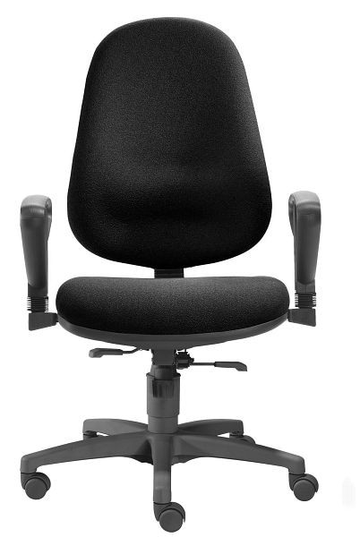 SITWELL PROFI Ultra, svart, kontorsstol utan armstöd, SY-10.000-M-88-109-00-44-10