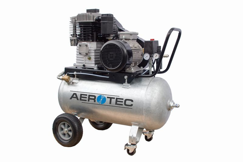 AEROTEC kompressor 780-90 Z PRO, oljesmord, galvaniserad, 400 V, 2005325