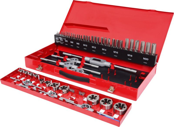 KS Tools HSS gängskärande verktygssats, 54 delar, 331.0654
