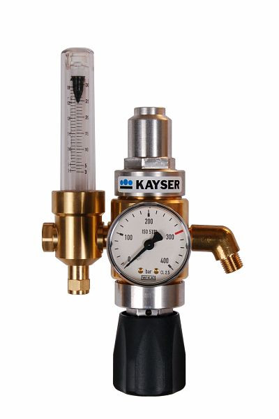 Kayser tryckregulator med flödesmätare och gasbesparande ventil modell ECOMAT 2000, 54118