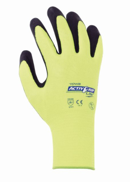 Towa polyester finstickade handskar "ActivGrip Lite", storlek: 10, förpackning: 144 par, 2427-10