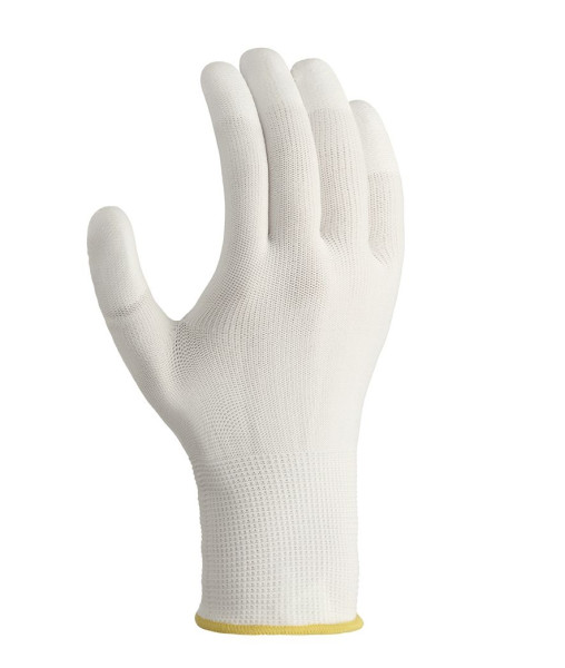 teXXor polyester stickade handskar PU COATED, storlek: 7, förpackning: 240 par, 2410-7