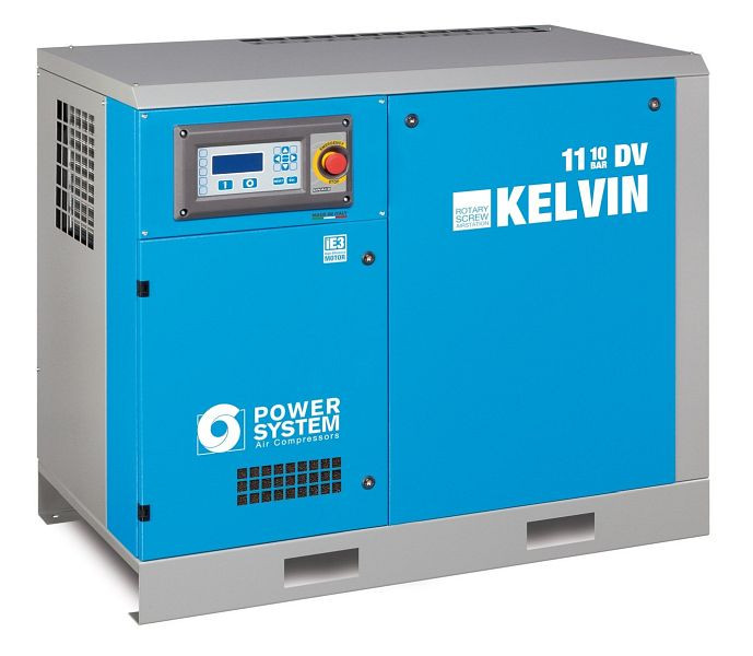 POWERSYSTEM IND Industriell skruvkompressor, KELVIN 11-10 DV Variabel hastighet, 20140932
