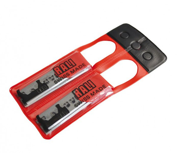 BRÜCK ORIGINAL ersättningskniv för RALI (röd förpackning) lämplig för RALI 105; 220; 220EVO; 105EVO; 260, PU: 10 stycken, 410