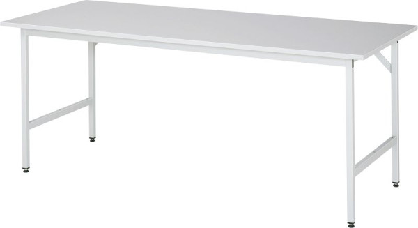 RAU Jerry serie arbetsbord (3030) - höj- och sänkbar, melaminplatta, 2000x800-850x800 mm, 06-500M80-20.12