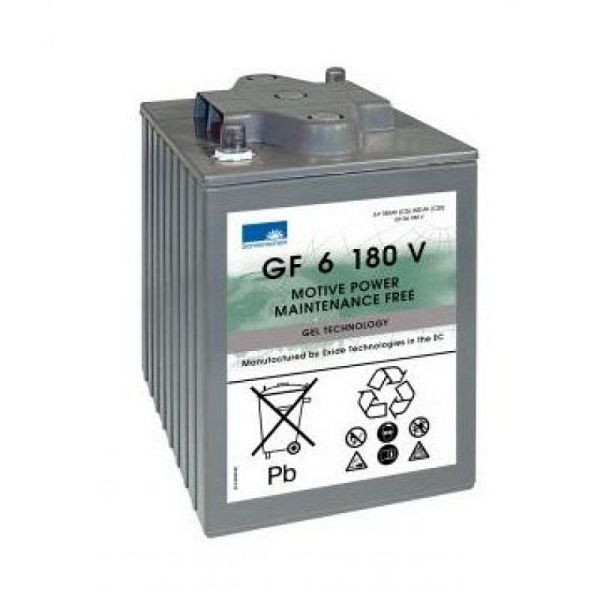 EXIDE batteri GF 06 180 V, dryfit dragkraft, absolut underhållsfritt, 130100002