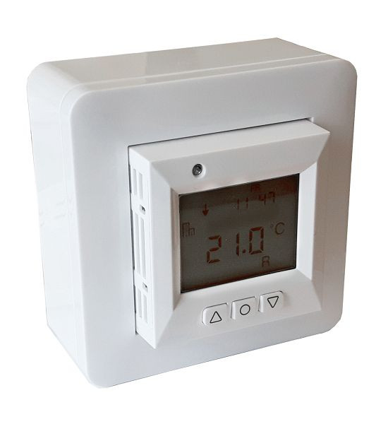 Schultze TAP16R Elektronisk termostat, programmerbar, +5 till +37°C, 230V 16A, IP21, 1-TAP16R