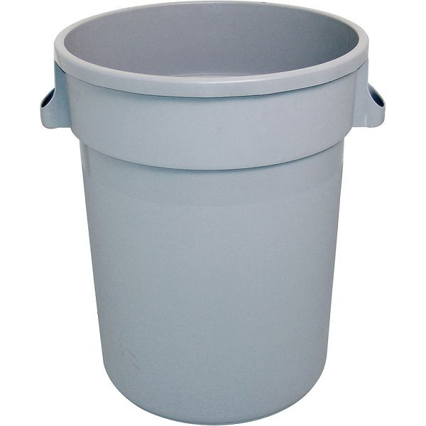 Stalgast avfallsbehållare rund, grå, 80 liter, HB3301800