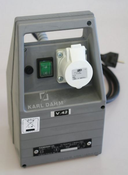 Karl Dahm utbytestransformator till Mastino 40070 vibrerande maskin, 21328
