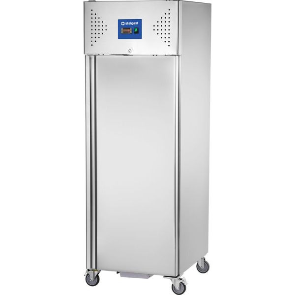 Alpha Work-kylskåp i rostfritt stål med hjul, Starline-serien, GN 2/1, kapacitet: 600/383 liter, 105108