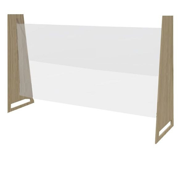 Bolero Easy Screen bordsmodell, mellanvägglampa ek 86 x 125cm, FP425