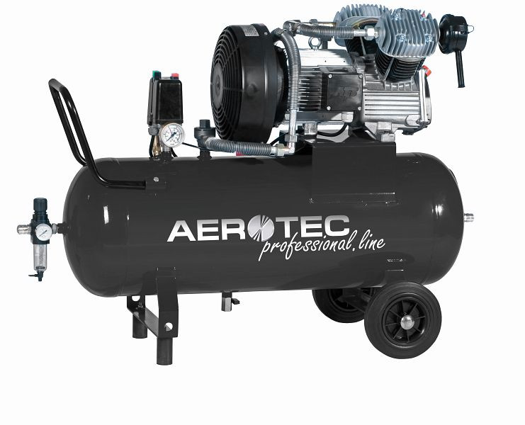 AEROTEC industriell tryckluftkolvkompressor 200 L, leveransmängd: 600 L/min, 201420071