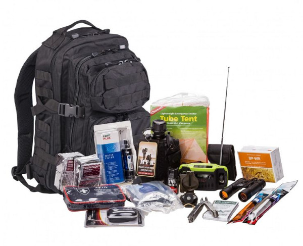 MBS Medizintechnik escape-ryggsäck - BugOut Bag - MBS Defense-ryggsäck inklusive fyllning, 532761